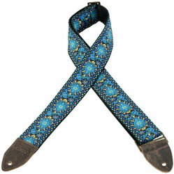 Sangle ukulele & mandoline Levy's M8HTV-04 Hootenanny Jacquard Guitar Strap