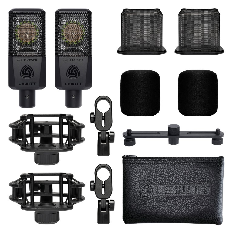 Lewitt Lct 440 Pure Stereo Pair - Micro Statique Large Membrane - Variation 1