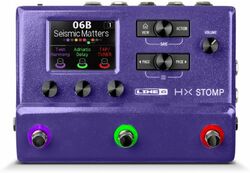 Multi effet guitare électrique Line 6 HX Stomp Limited Edition Purple