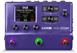Simulation modélisation ampli guitare Line 6 HX Stomp Limited Edition Purple
