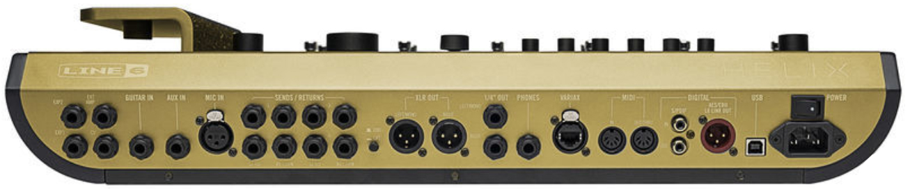 Line 6 Helix Floor Guitar Processor Gold Ltd - Multi Effet Guitare Électrique - Variation 3