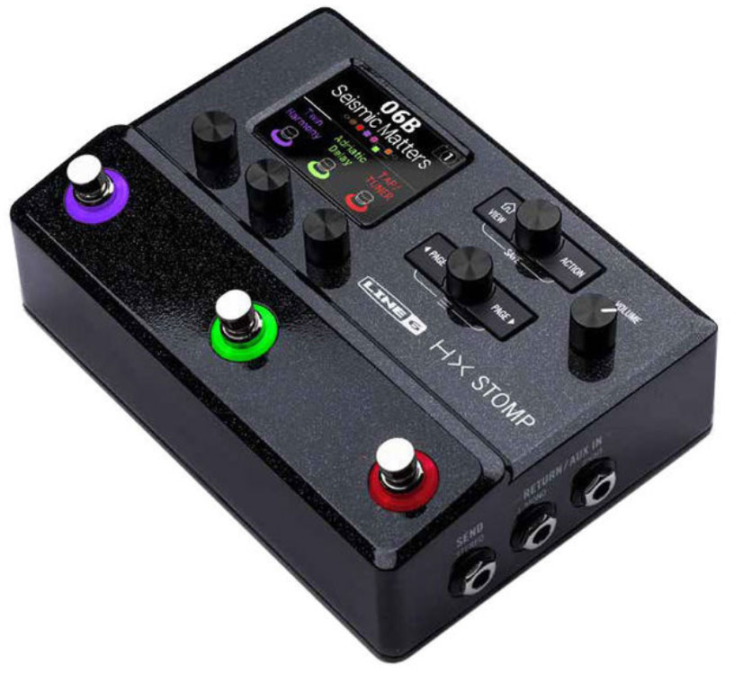 Line 6 Hx Stomp - Simulation ModÉlisation Ampli Guitare - Variation 1