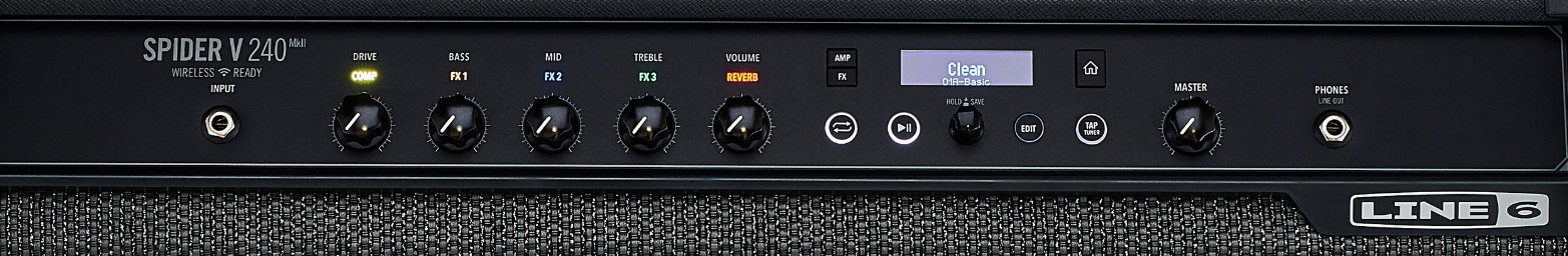 Line 6 Spider V 240 Mkii 240w 2x12 2019 - Ampli Guitare Électrique Combo - Variation 2