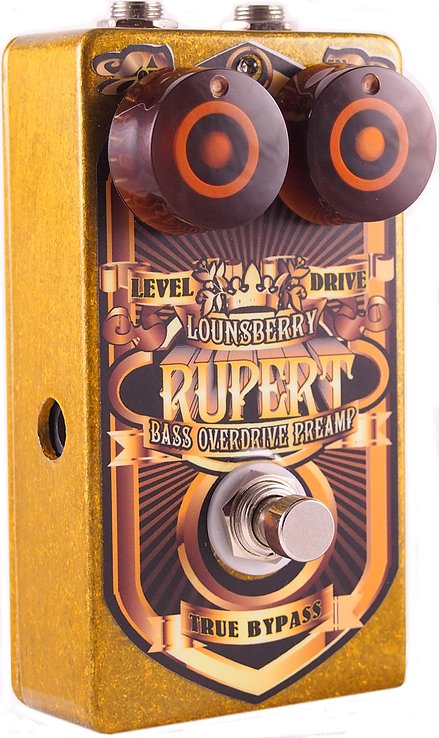 Lounsberry Pedals Rbo-1 Rupert Bass Overdrive Standard - PÉdale Overdrive / Distortion / Fuzz - Variation 1