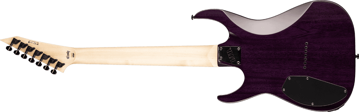 Ltd Brian Head Welch Sh-207 Signature Hh Ht Jat - See Thru Purple - Guitare Électrique 7 Cordes - Variation 2