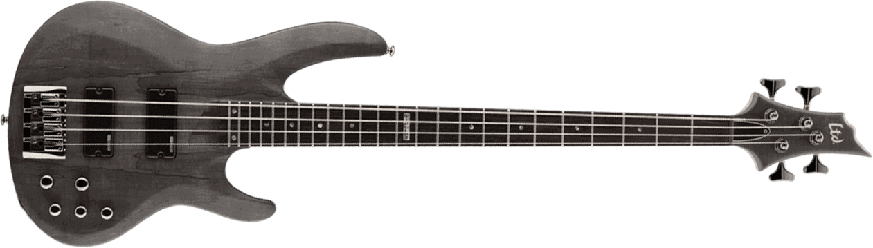 Ltd B-204sm - See Through Black - Basse Électrique Solid Body - Main picture