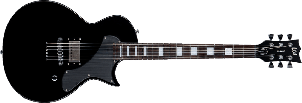 Ltd Ec-01ft 1h Seymour Duncan Ht Eb - Black - Guitare Électrique MÉtal - Main picture