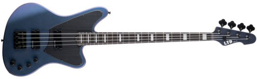 Ltd Gb4 Active 2h Seymour Duncan Eb - Violet Andromeda Satin - Basse Électrique Solid Body - Main picture