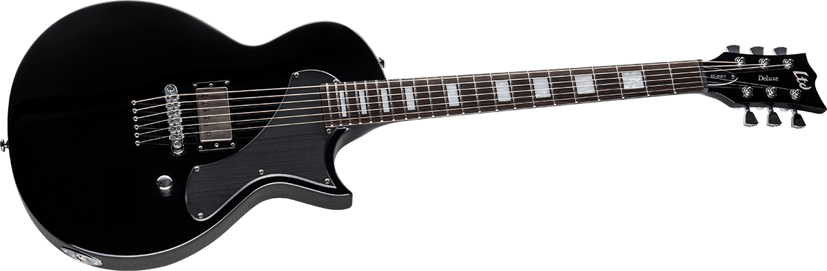 Ltd Ec-01ft 1h Seymour Duncan Ht Eb - Black - Guitare Électrique MÉtal - Variation 2