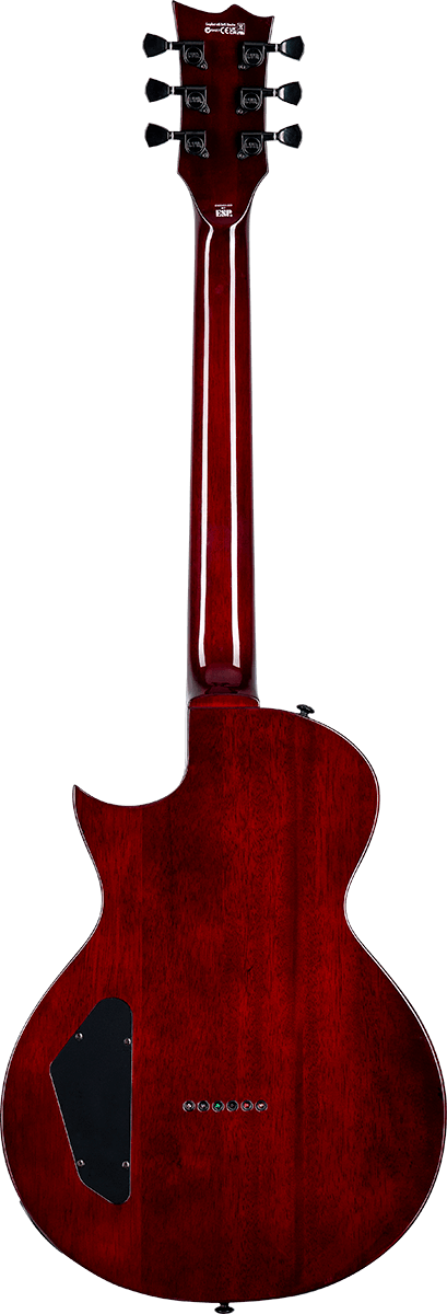 Ltd Ec-201 1h Ht Jat - See Thru Black Cherry - Guitare Électrique MÉtal - Variation 1