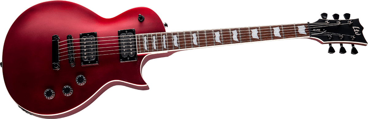 Ltd Ec-256 Hh Ht Jat - Candy Apple Red - Guitare Électrique MÉtal - Variation 2