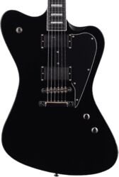 Guitare électrique rétro rock Ltd Bill Kelliher Sparrowhawk - Black