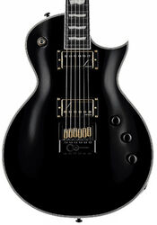 Guitare électrique single cut Ltd EC-1000T CTM Evertune - Black satin