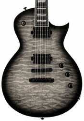 Guitare électrique single cut Ltd EC-1000T - Charcoal burst