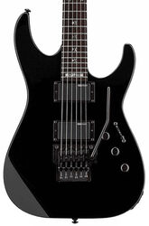Guitare électrique forme str Ltd Kirk Hammett KH-202 - Black