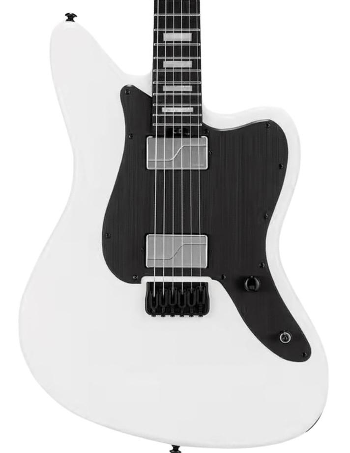 Guitare électrique baryton Ltd XJ-2 HT - snow white