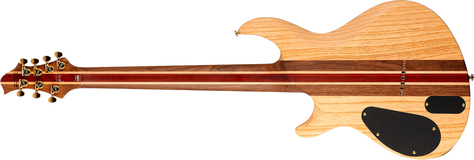 Ltd Javier Reyes Jr7 Signature 7c Baryton 2h Fishman Fluence Ht Eb - Faded Blue Sunburst - Guitare Électrique Baryton - Variation 2