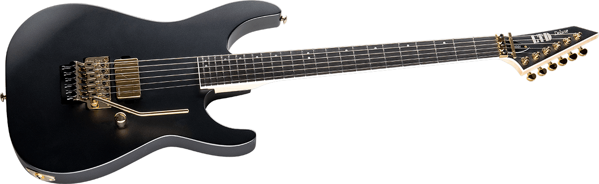 Ltd M-1001 Floyd Rose H Eb - Charcoal Metallic Satin - Guitare Électrique MÉtal - Variation 2