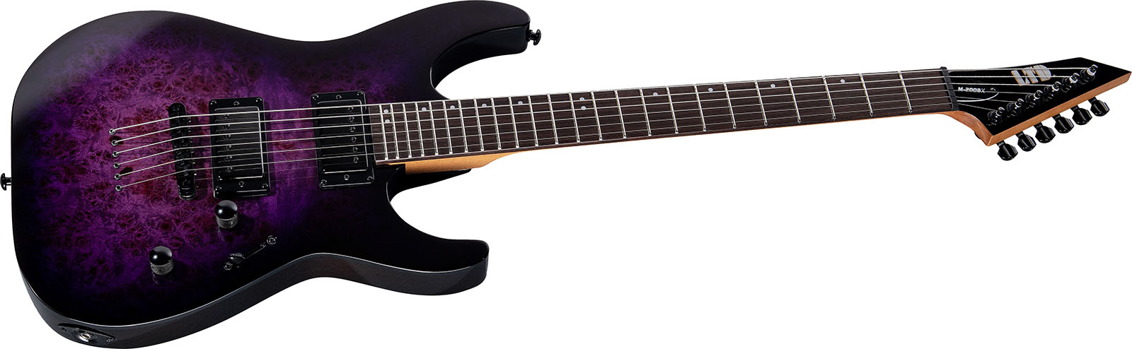 Ltd M200dx 2h Ht Rw - Purple Burst - Guitare Électrique Forme Str - Variation 2