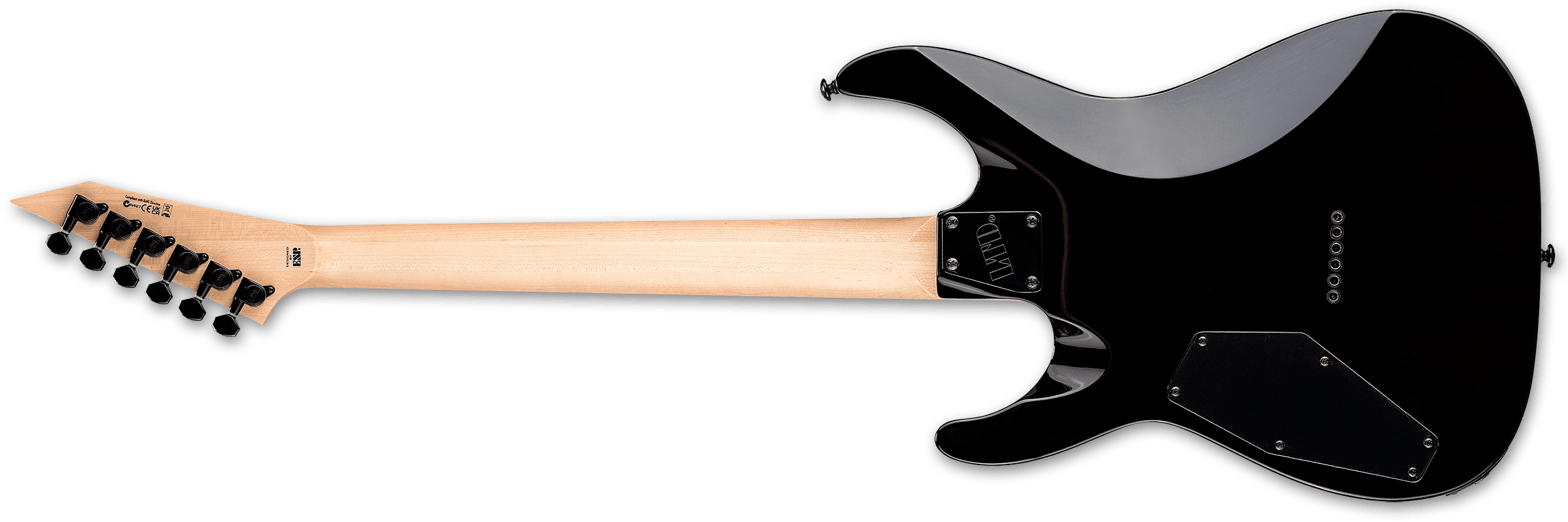 Ltd Mh200ht Qm 2h Ht Rw - Dark Brown Sunburst - Guitare Électrique Forme Str - Variation 2