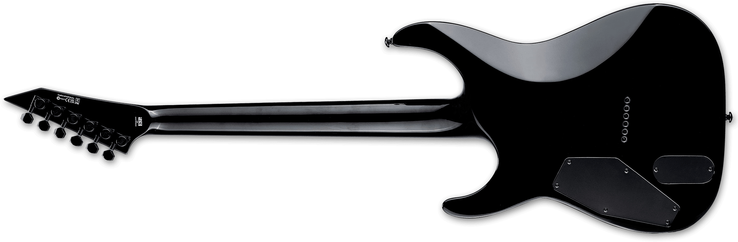 Ltd Mh400 Qm 2h Emg Ht Rw - See Through Black Sunburst - Guitare Électrique Forme Str - Variation 2