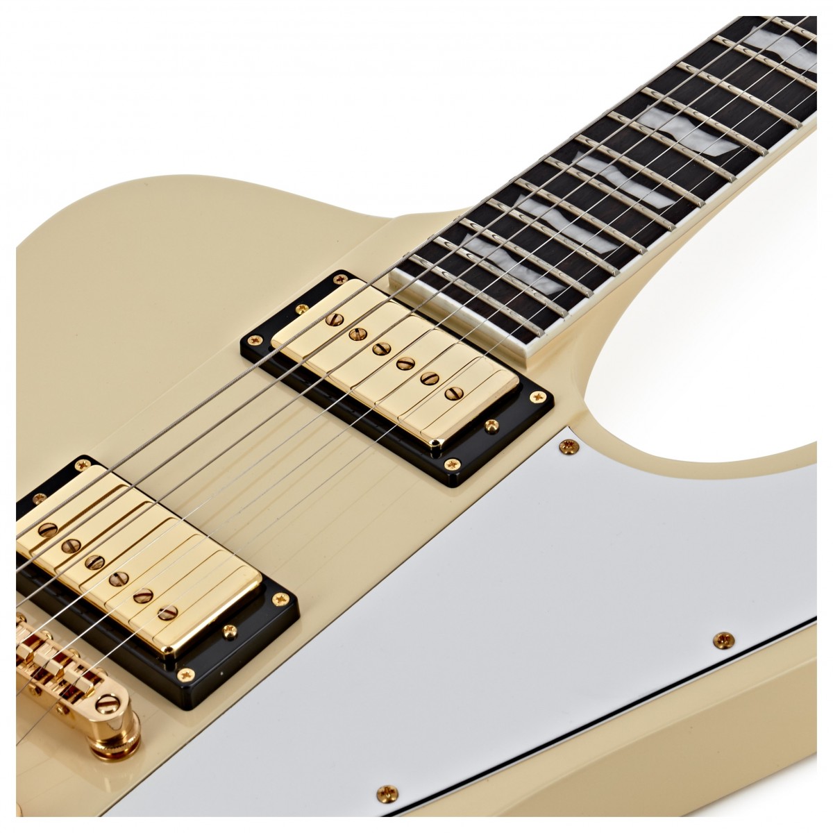 Ltd Phoenix 1000 Hs Seymour Duncan Ht Eb - Vintage White - Guitare Électrique RÉtro Rock - Variation 4