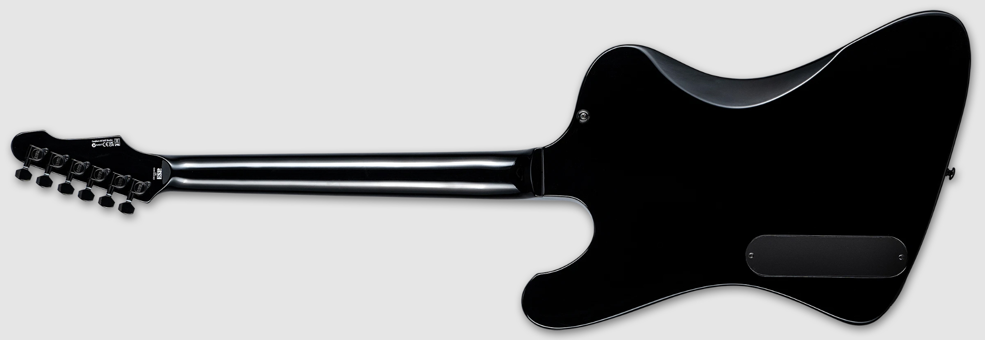 Ltd Phoenix 201 1h Ht Rw - Black - Guitare Électrique RÉtro Rock - Variation 1