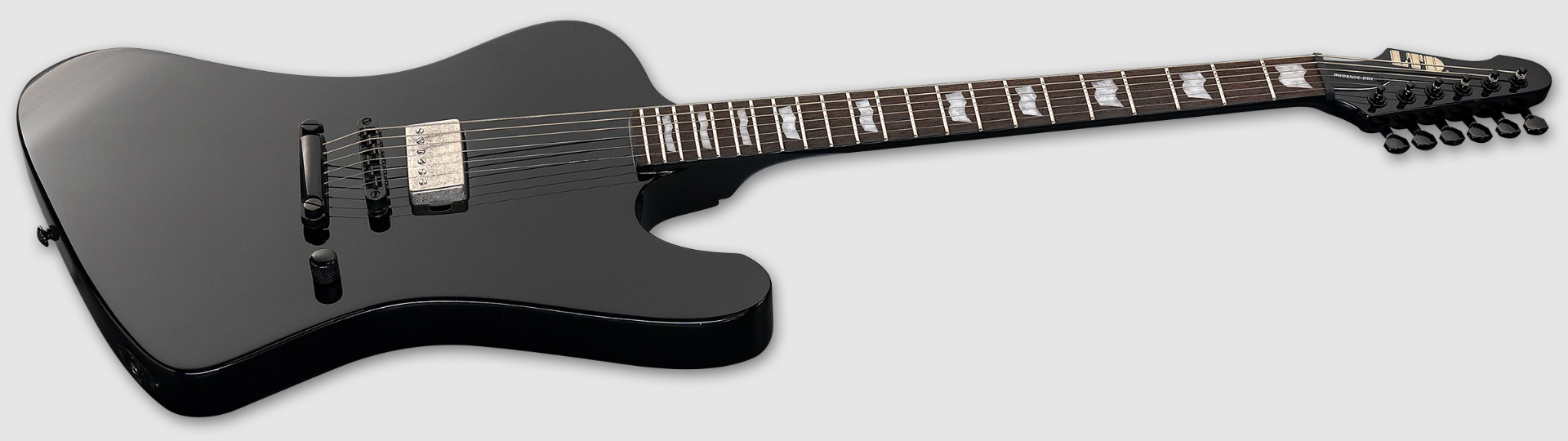 Ltd Phoenix 201 1h Ht Rw - Black - Guitare Électrique RÉtro Rock - Variation 2