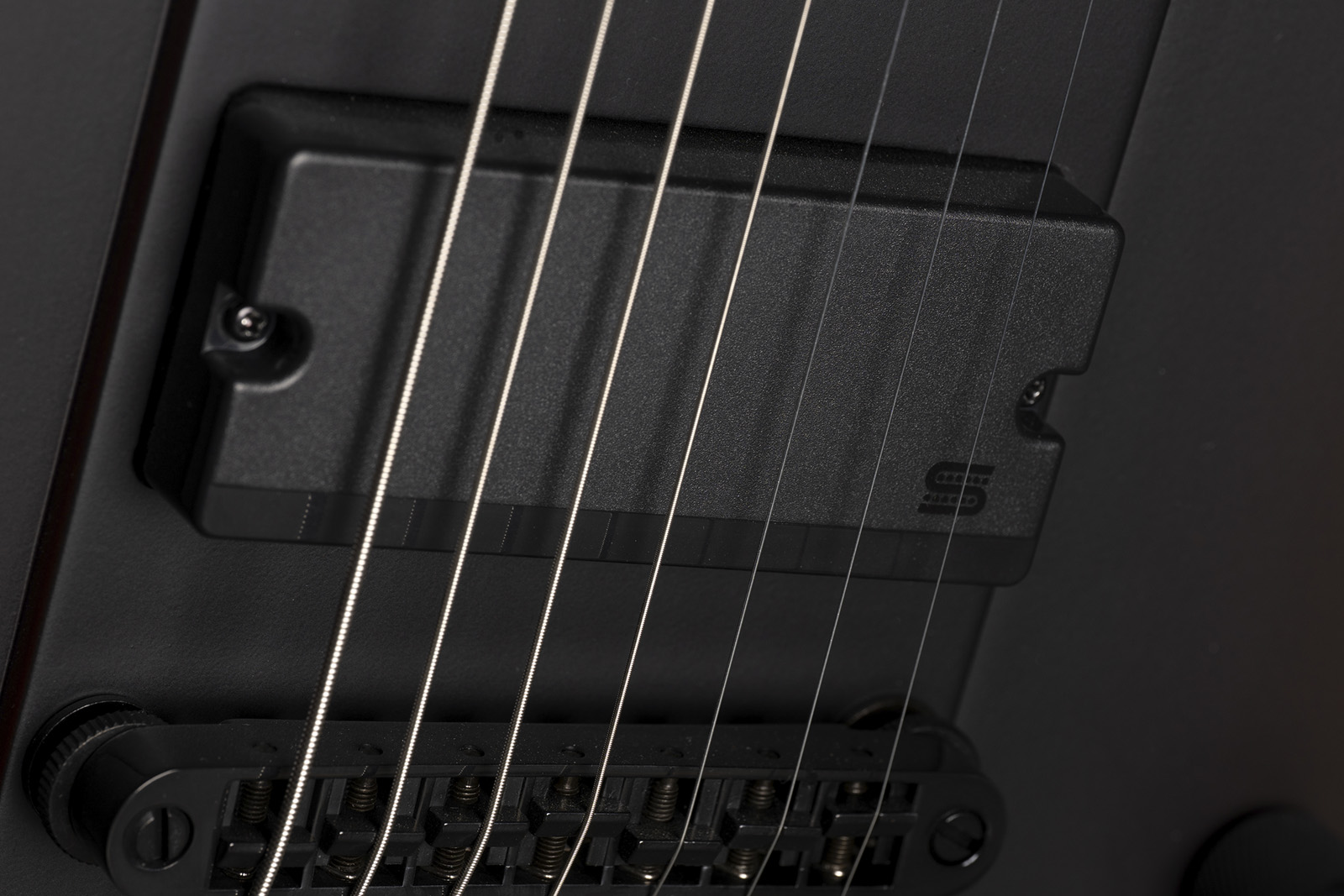 Ltd Phx-7 Baritone Black Metal Series 7-cordes  Ht 1h Eb - Black Red Burst Satin - Guitare Électrique MÉtal - Variation 4