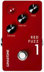 Pédale overdrive / distortion / fuzz Lunastone Red Fuzz 1