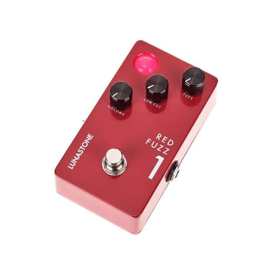 Lunastone Red Fuzz 1 - PÉdale Overdrive / Distortion / Fuzz - Variation 2