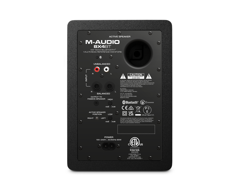 M-audio Bx4d4-bt - La Paire - Enceinte Monitoring Active - Variation 2