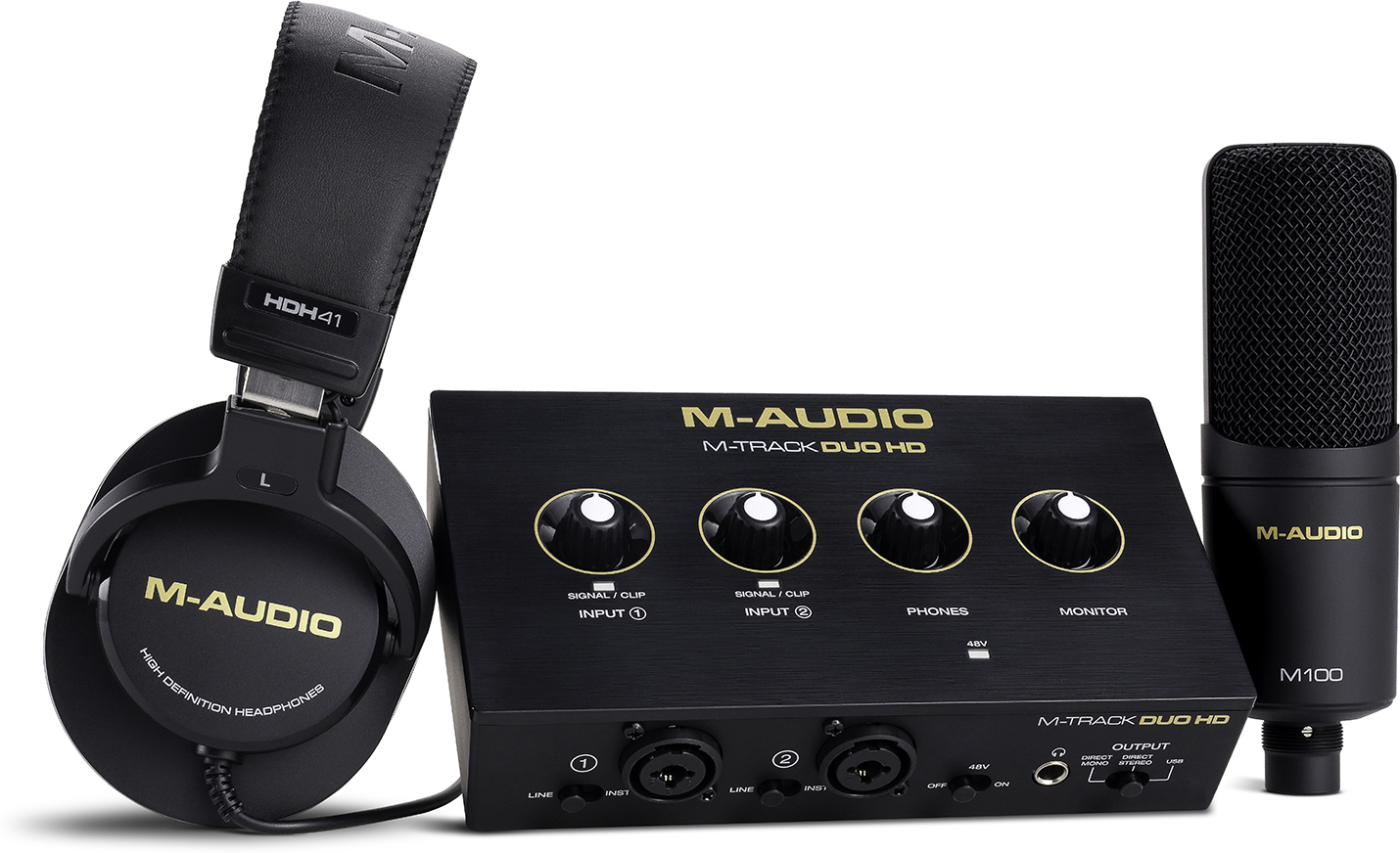 M-audio Pack M-track Duo Hd - Pack Home Studio - Main picture