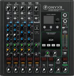 Table de mixage analogique Mackie ONYX 8