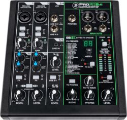 Table de mixage analogique Mackie PROFX6 V3