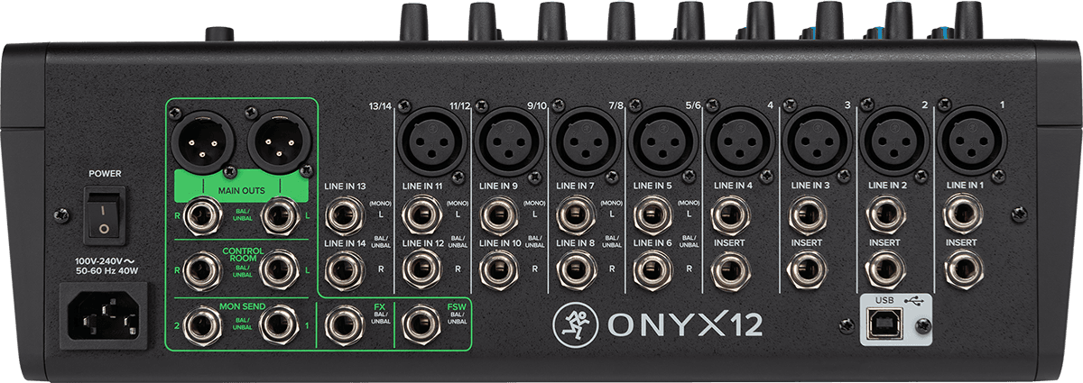 Mackie Onyx 12 - Table De Mixage Analogique - Variation 2