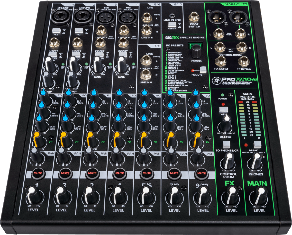 Mackie Profx 10v3 - Table De Mixage Analogique - Variation 3