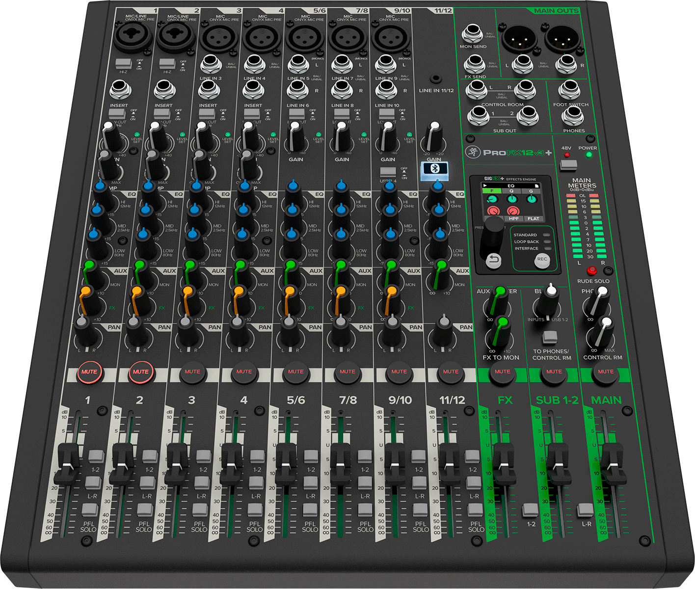 Mackie Profx 12 V3+ - Table De Mixage Analogique - Variation 2