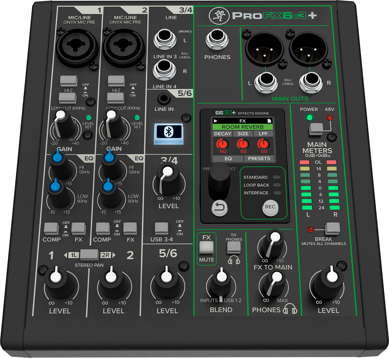 Mackie Profx 6 V3+ - Table De Mixage Analogique - Variation 4