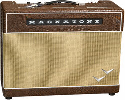 Ampli guitare électrique combo  Magnatone Super Fifty-Nine M-80 2x12 Combo - Croc Ostridge Brown