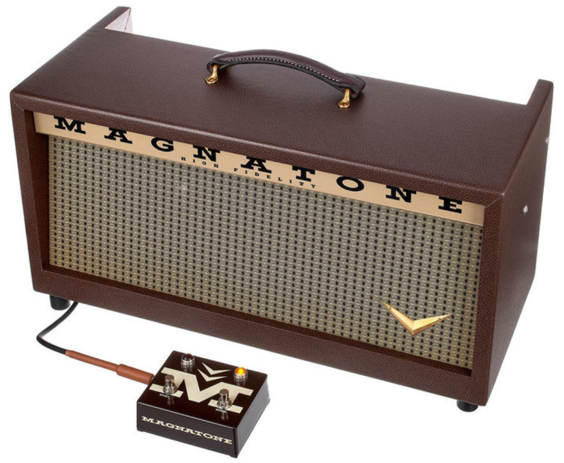 Magnatone Traditional Collection Twilighter Stereo Head 22w - Ampli Guitare Électrique TÊte / PÉdale - Variation 2