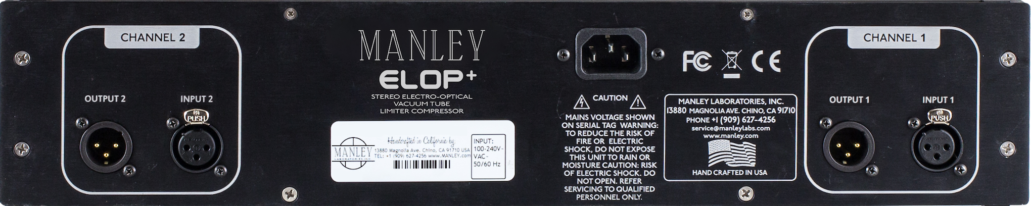 Manley Elop+ - Compresseur Limiteur Gate - Variation 2