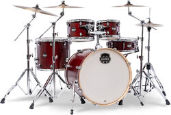 Batterie acoustique rock Mapex MARS MAPLE 22'' / 5F - 5 fûts - Merlot satin