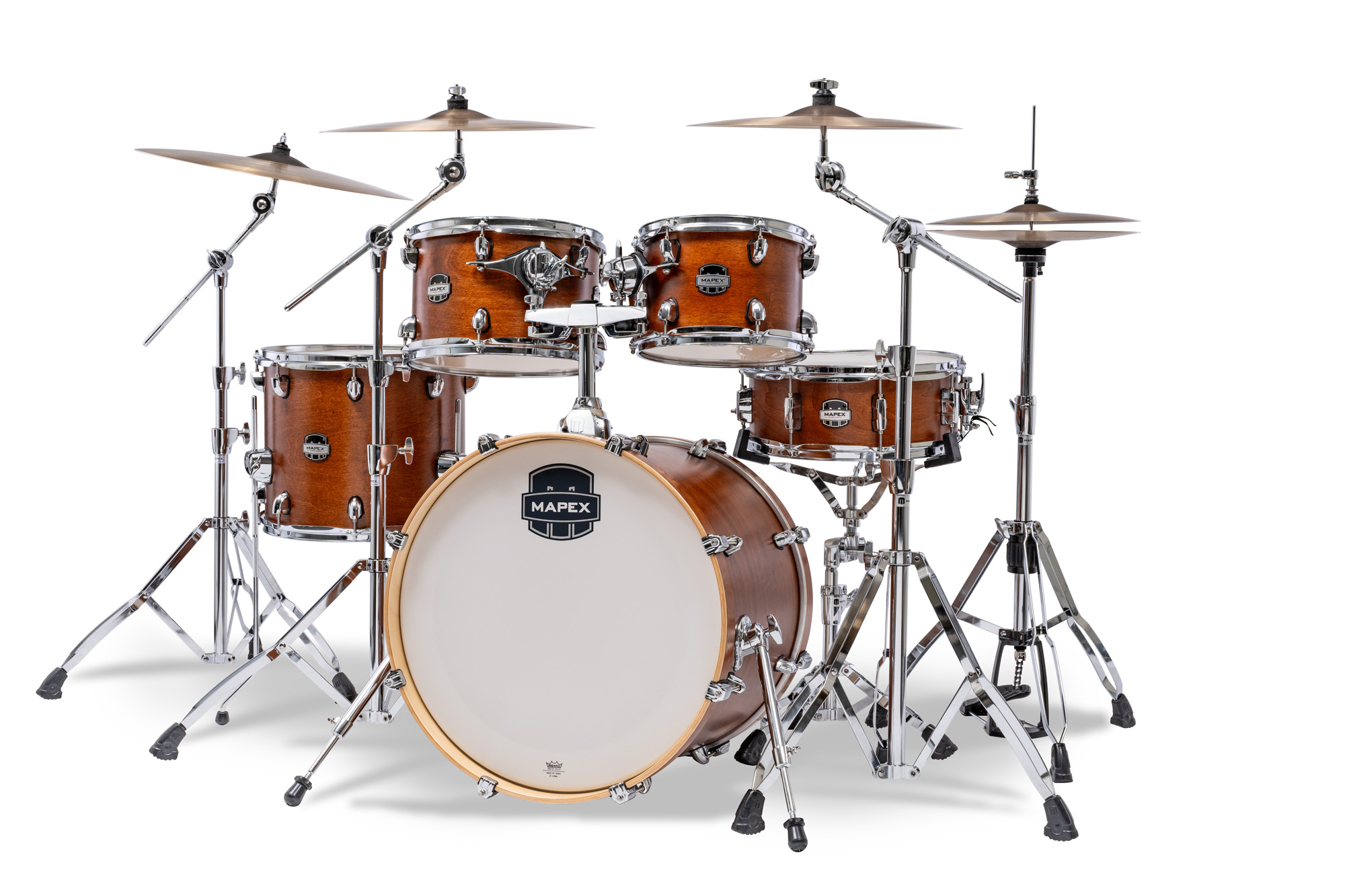 Mapex Mars Maple 20'' / 5f - 5 FÛts - Cortado Satin - Batterie Acoustique Fusion - Variation 1