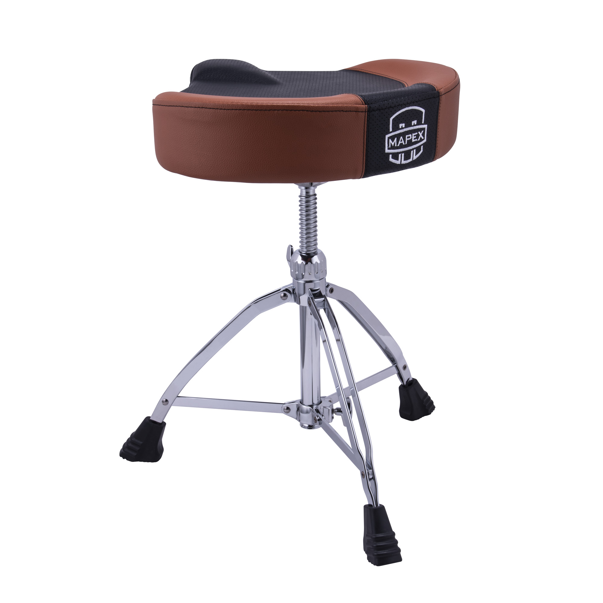 Mapex Siege Batteur Pro Assise Moto Brun T855br - SiÈge Batterie - Variation 1