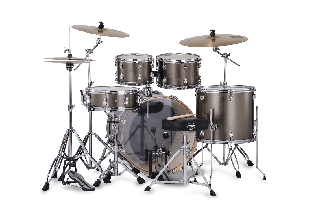 Mapex Venus Rock 22'' - 5 FÛts - Copper Metallic - Batterie Acoustique Rock - Variation 2