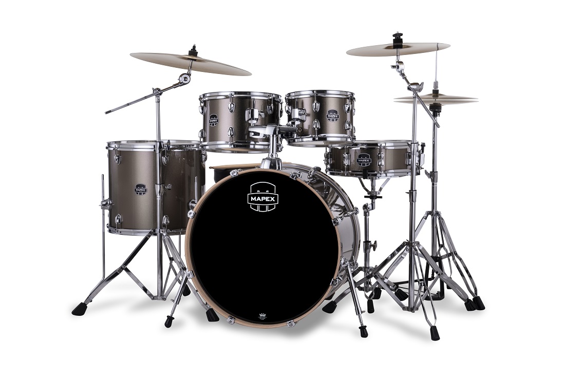 Mapex Venus Rock 22'' - 5 FÛts - Copper Metallic - Batterie Acoustique Rock - Variation 1