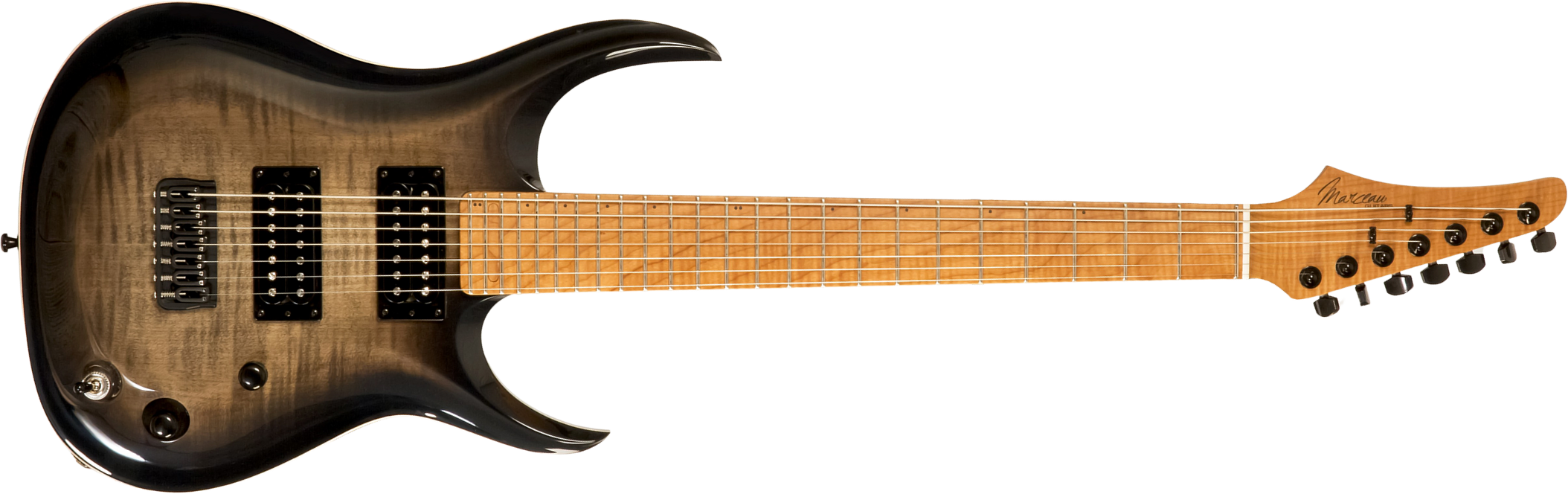 Marceau Guitars Redoutable Standard 7c 2h Ht Ric #s43824 - Burst - Guitare Électrique MÉtal - Main picture