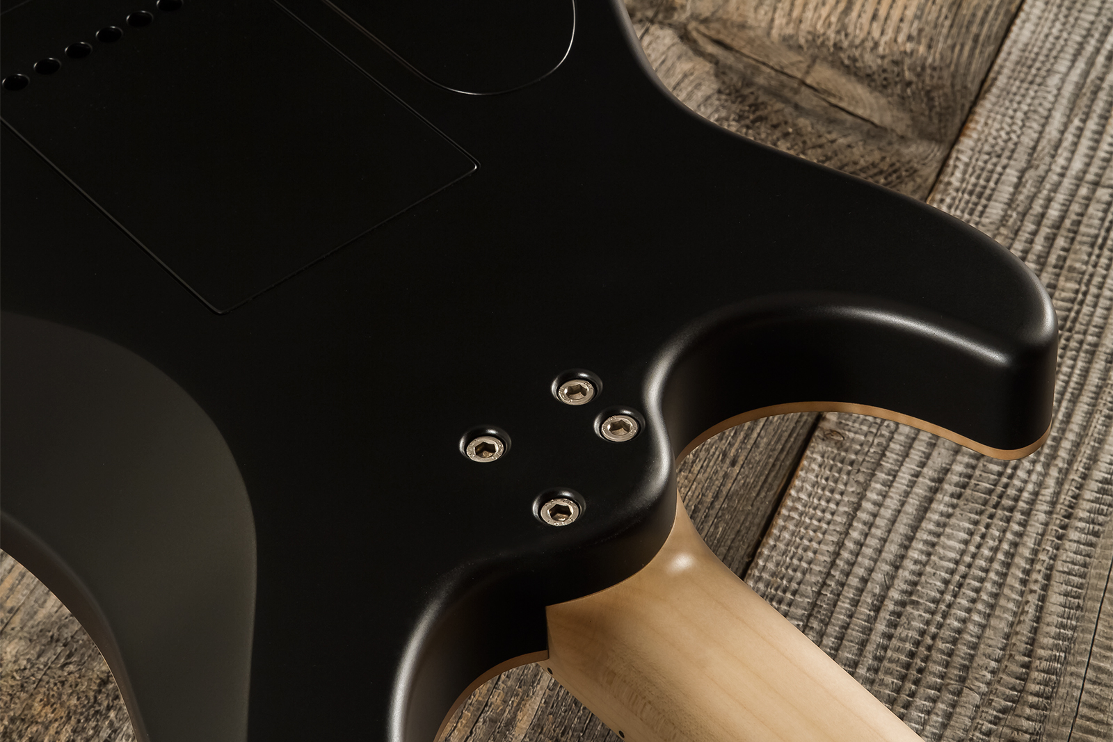 Marceau Guitars Fascinante Standard Hss Trem Mn #s17224 - Black Burst Satin - Guitare Électrique Forme Str - Variation 9