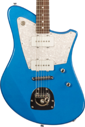 Guitare électrique rétro rock Marceau guitars Standard Deferlante #S71624 - Lake placid blue